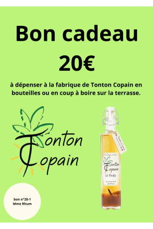 Bon cadeau de 20€