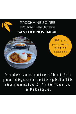 Le rougail saucisse du 8...